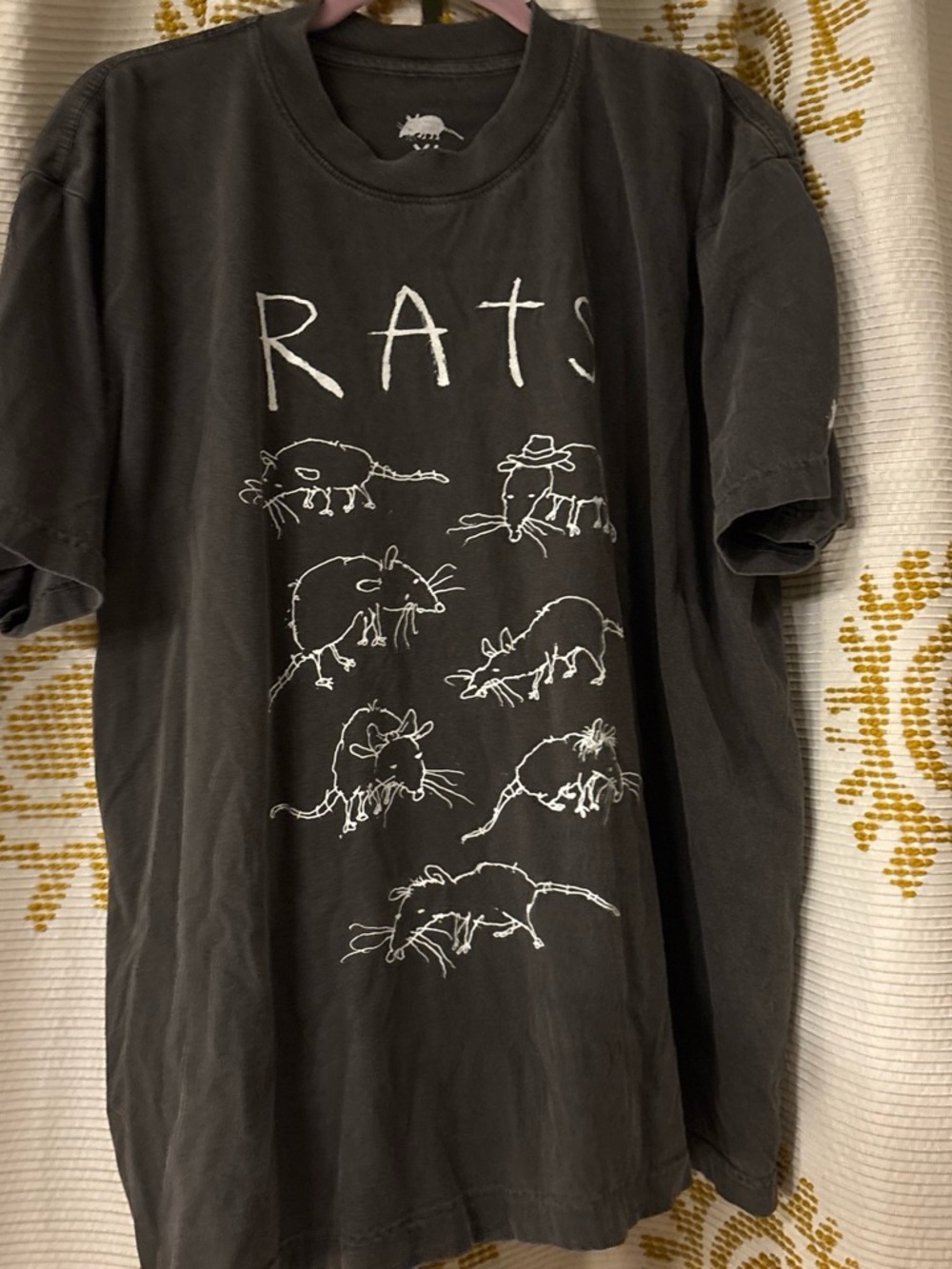 Rats Graphic Tee - Black